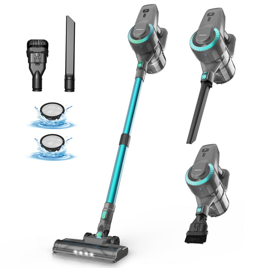 YISORA-Cordless Vacuum Cleaner-N300-Grayish Cyan